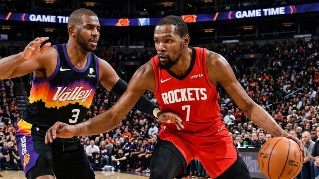 Rockets vs Suns Match Player Stats